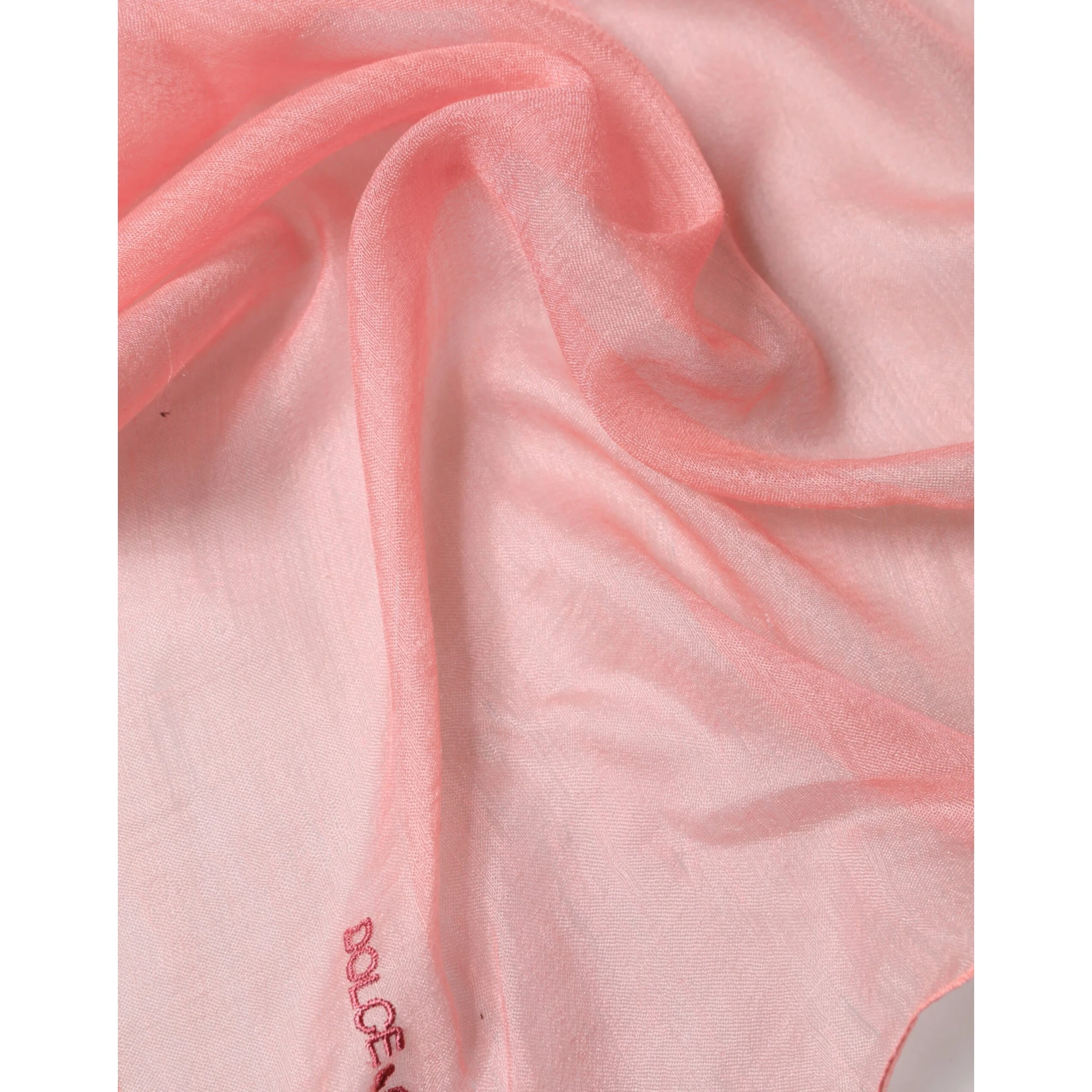 Light Pink Stole Neck Wrap Shawl  Scarf