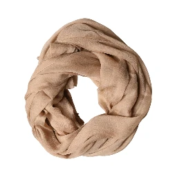 Brown Silk Stole Neck Wrap Shawl Men Scarf