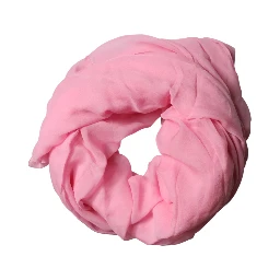 Pink Silk Sash Neck Wrap Shawl Men Scarf