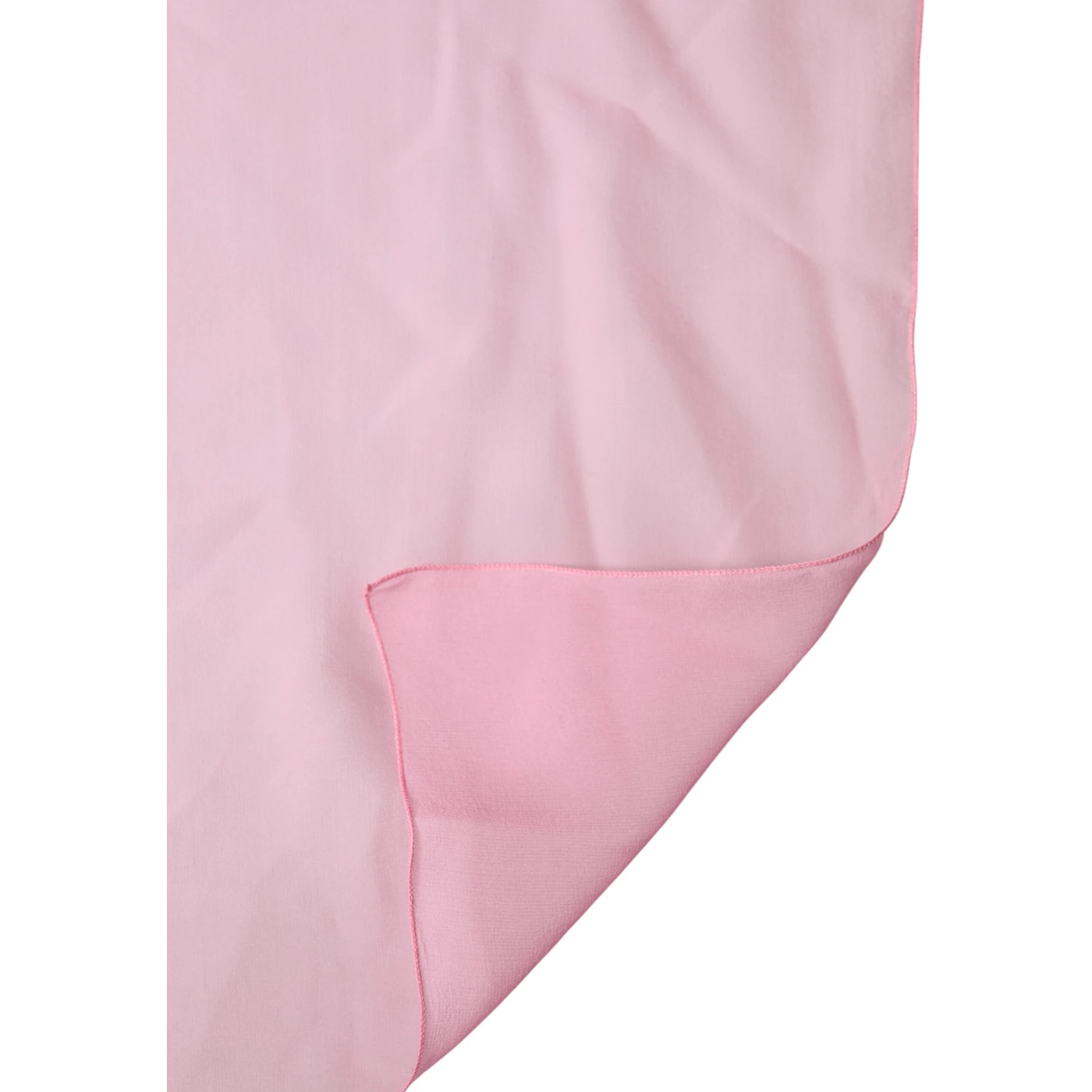 Pink Silk Sash Neck Wrap Shawl Men Scarf