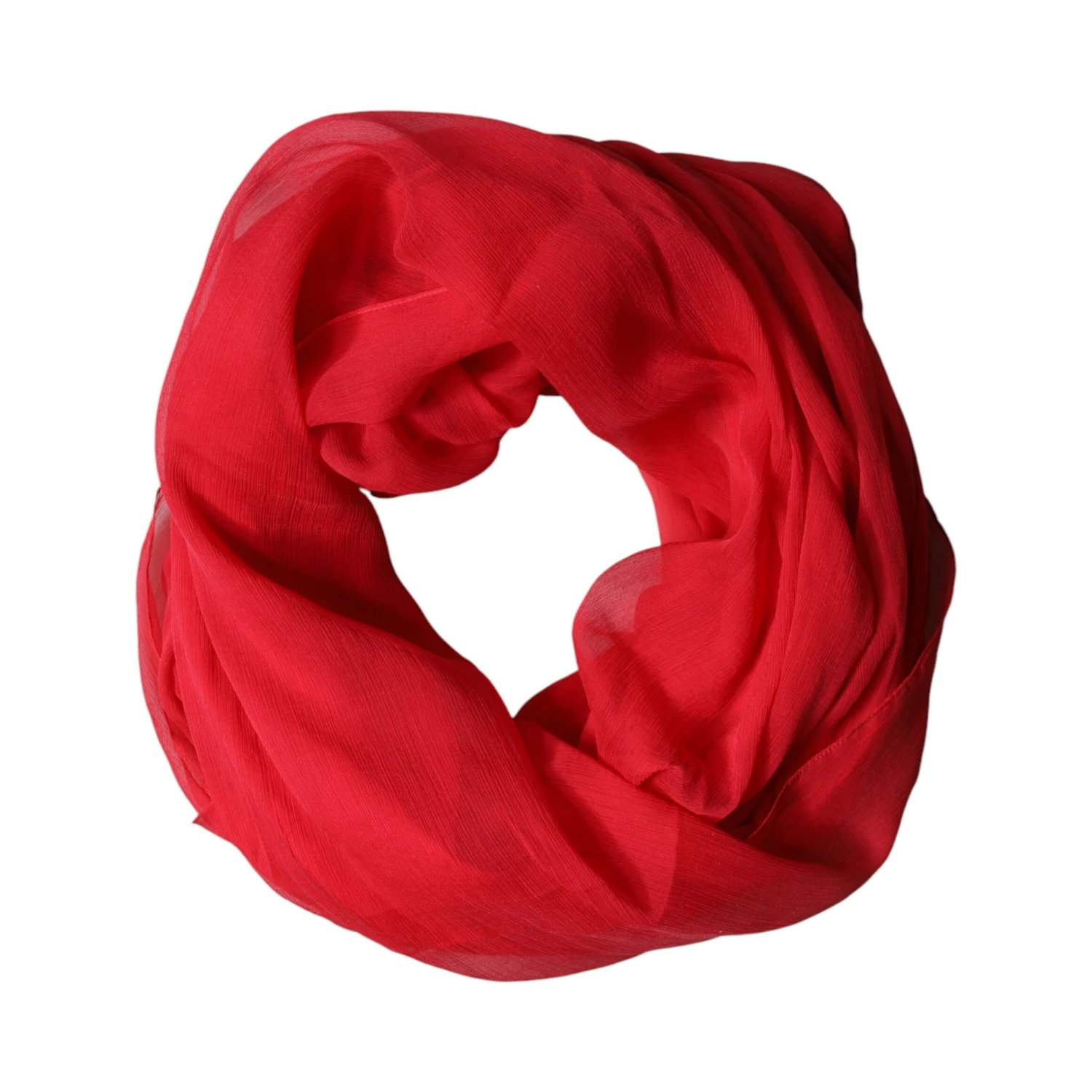 Red Stole Silk Neck Wrap Shawl Men Scarf