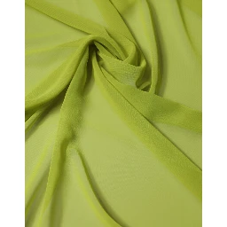 Green Polyester Stole Neck Wrap Shawl  Scarf