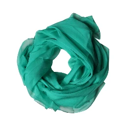 Green Stole Silk Neck Wrap Shawl Scarf