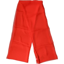 Red Stole Silk Neck Wrap Shawl Scarf