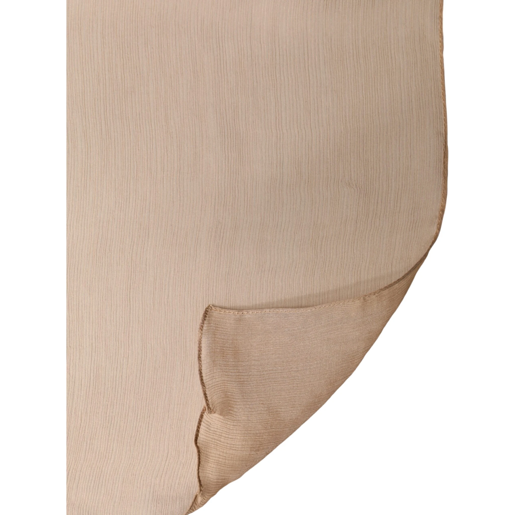 Brown Silk Stole Neck Wrap Shawl Men Scarf