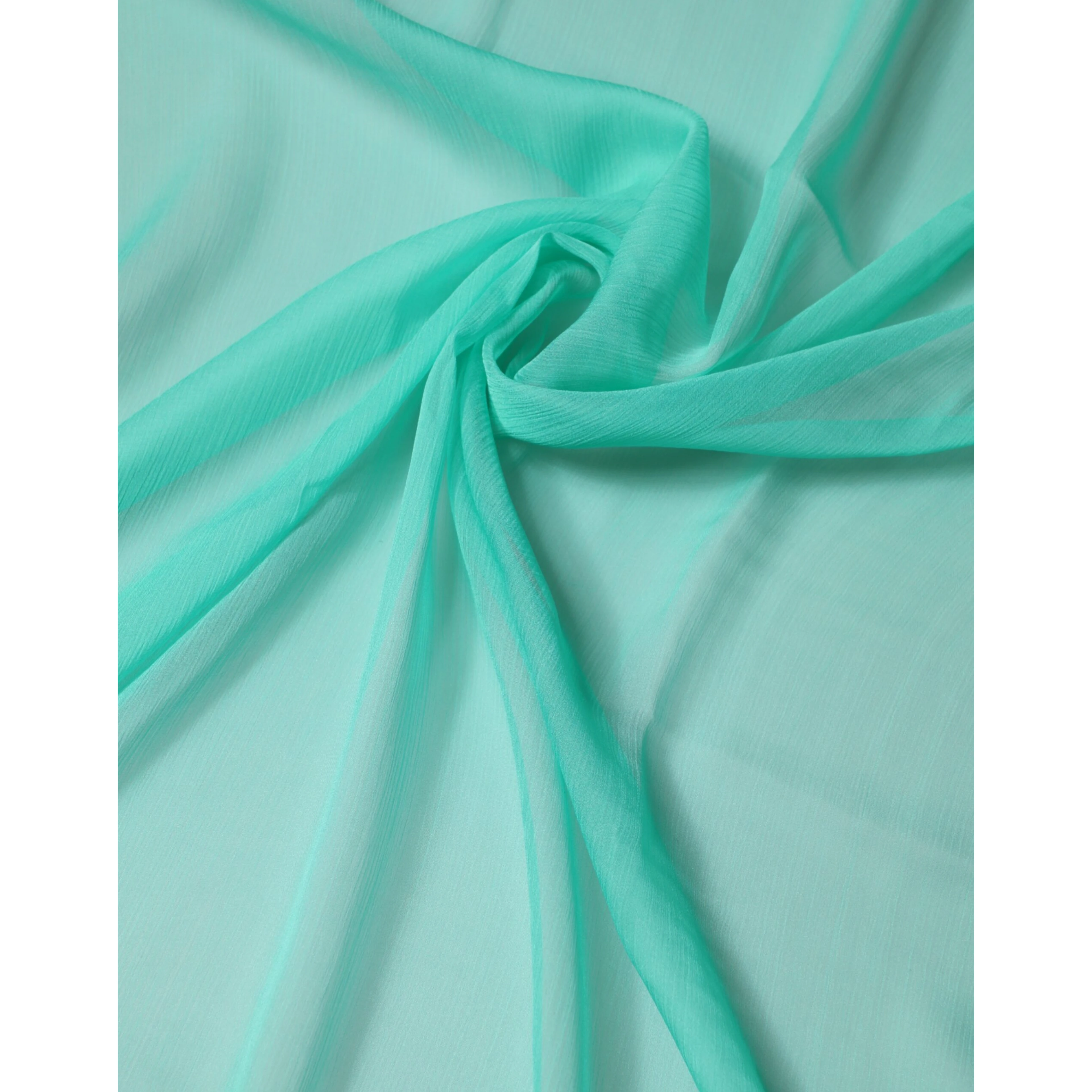 Teal Stole Silk Neck Wrap Shawl Men Scarf