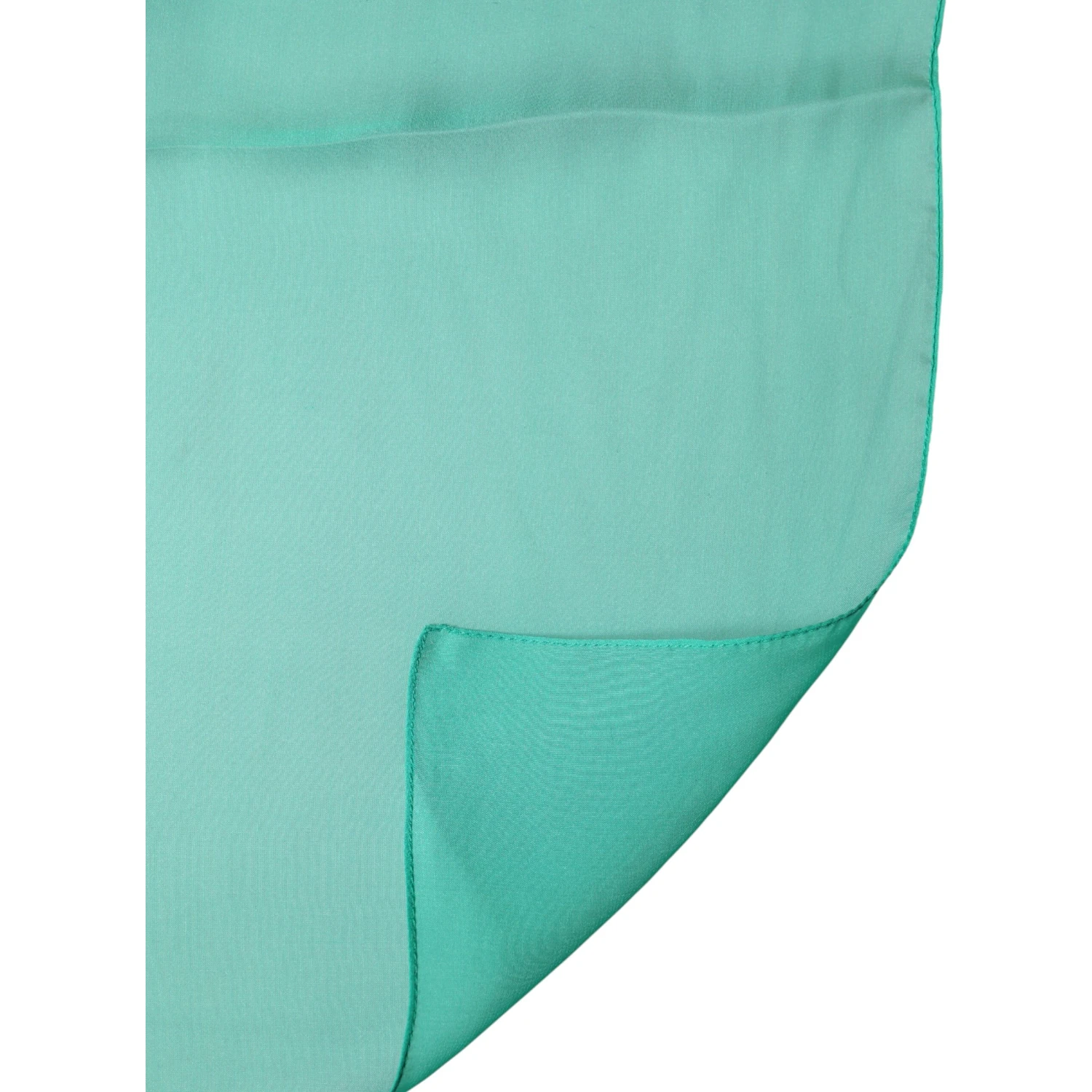 Green Stole Silk Neck Wrap Shawl Scarf