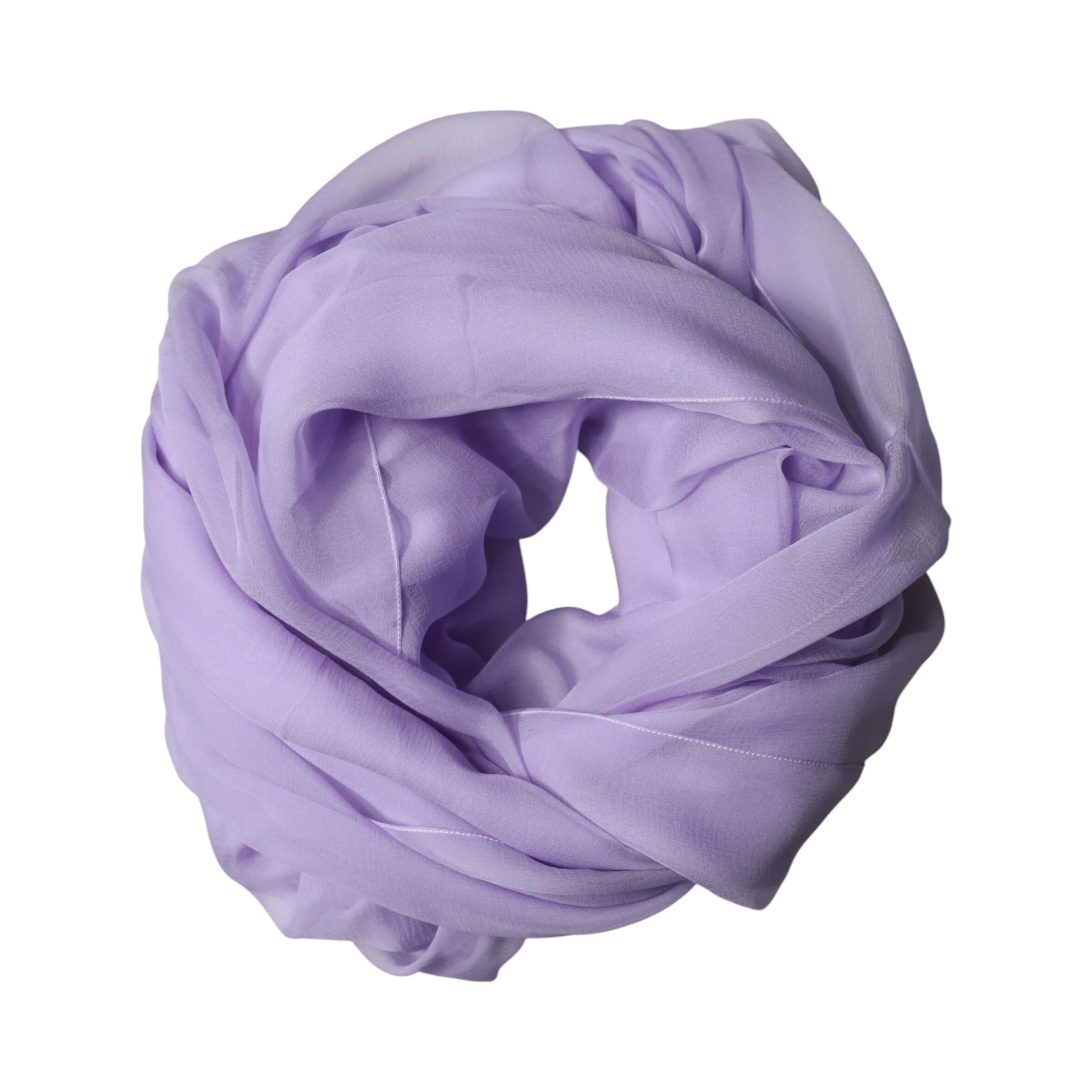 Purple Stole Silk Neck Wrap Shawl Men Scarf
