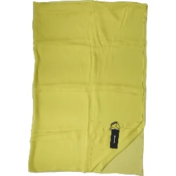 Yellow Stole Silk Neck Wrap Shawl Men  Scarf