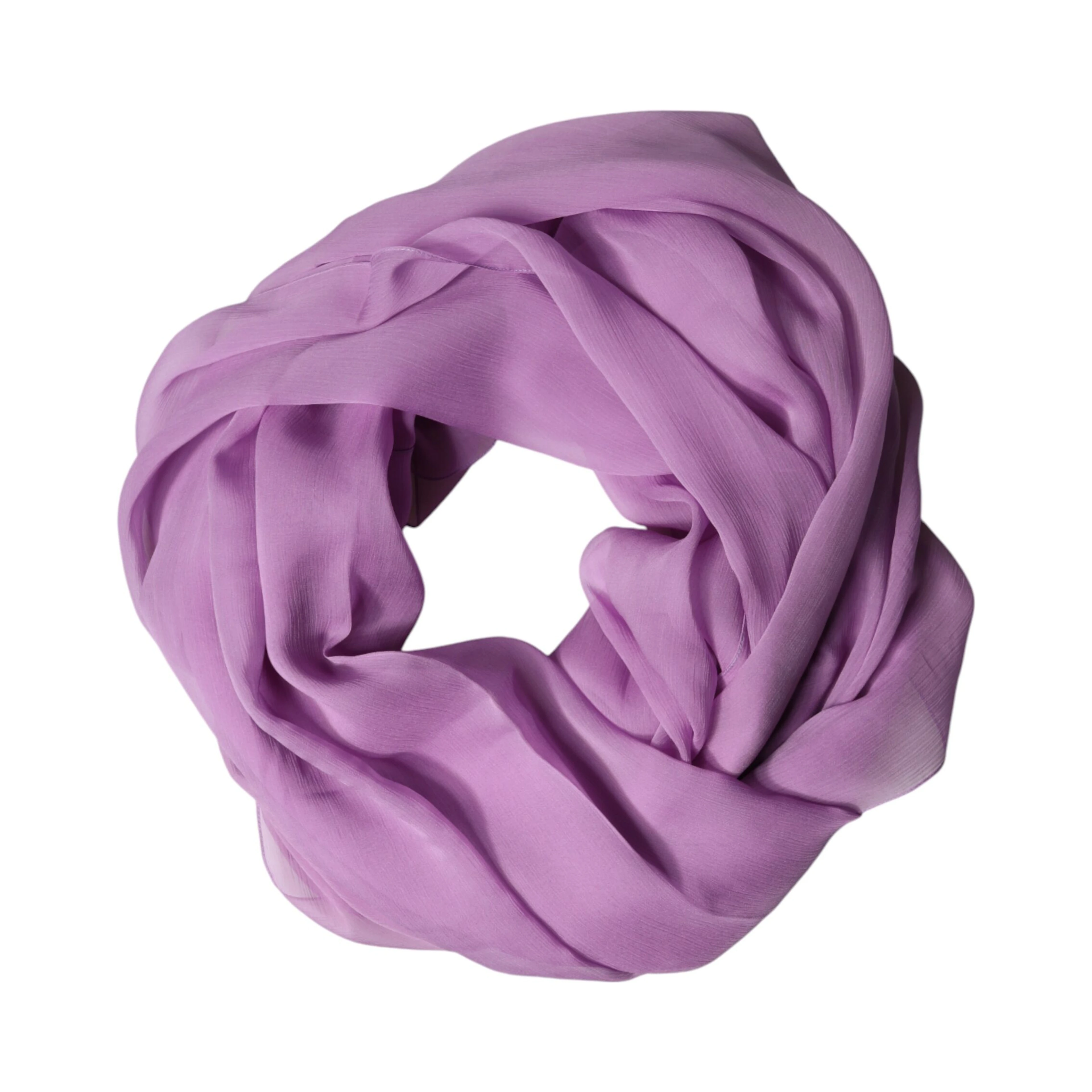 Purple Stole Silk Neck Wrap Shawl Men Scarf