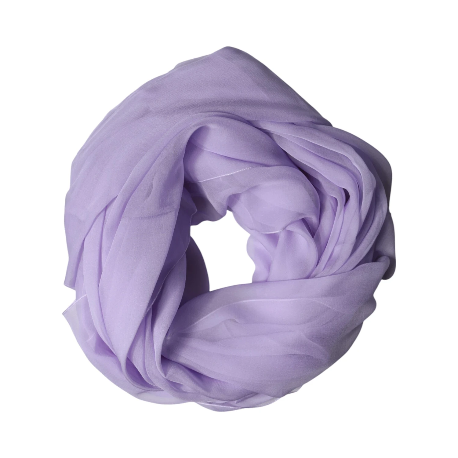 Purple Stole Silk Neck Wrap Shawl Men Scarf