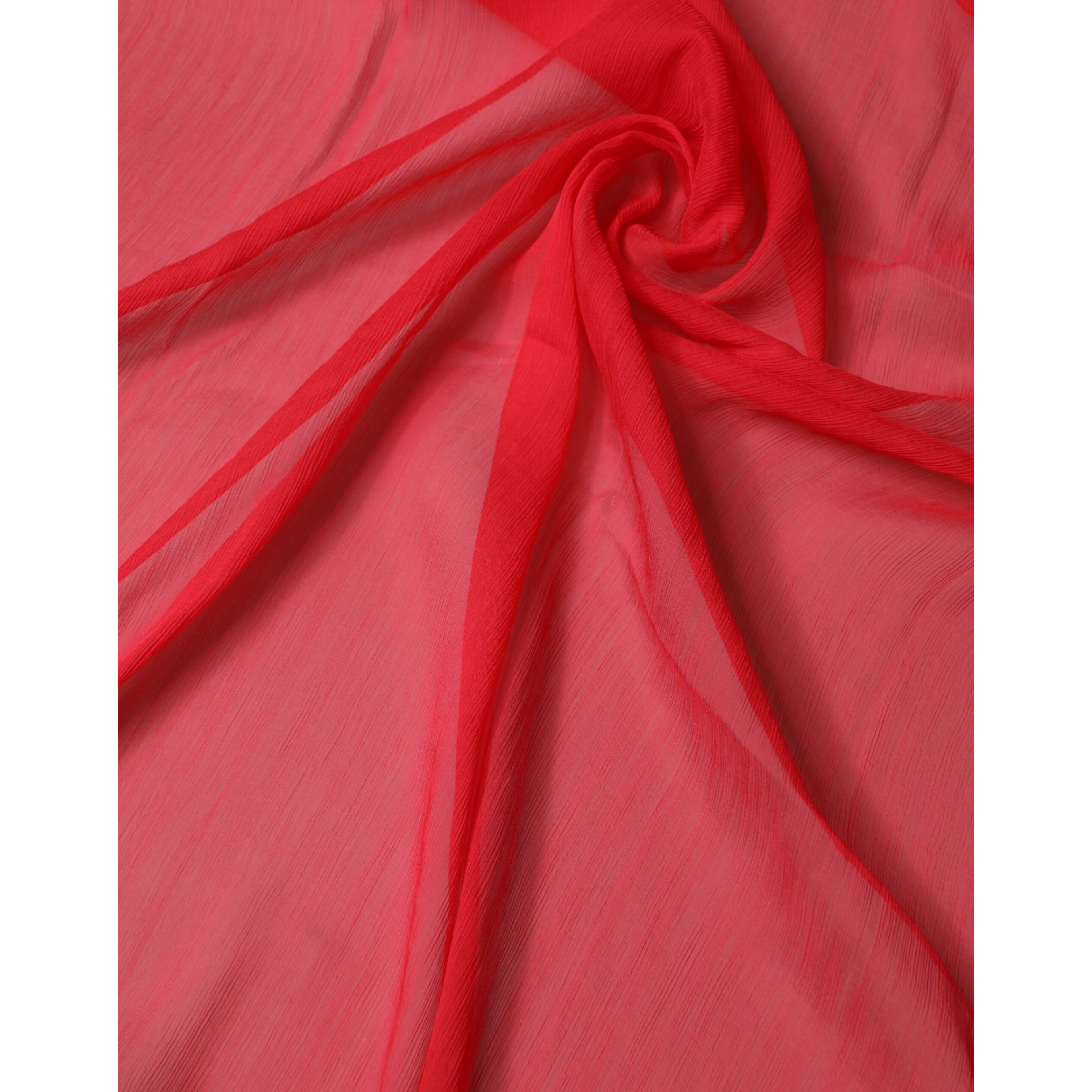 Red Stole Silk Neck Wrap Shawl Men Scarf