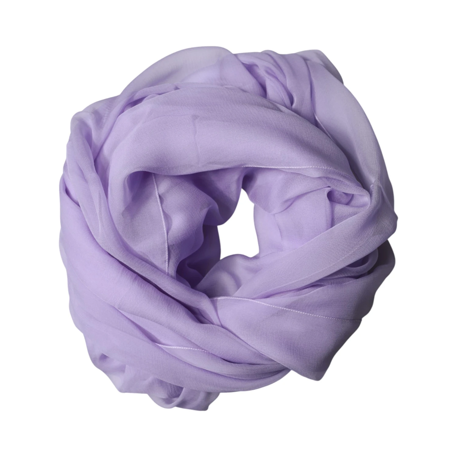 Purple Stole Silk Neck Wrap Shawl Men Scarf