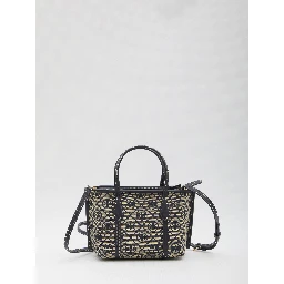 Perry T Monogram shopping mini bag