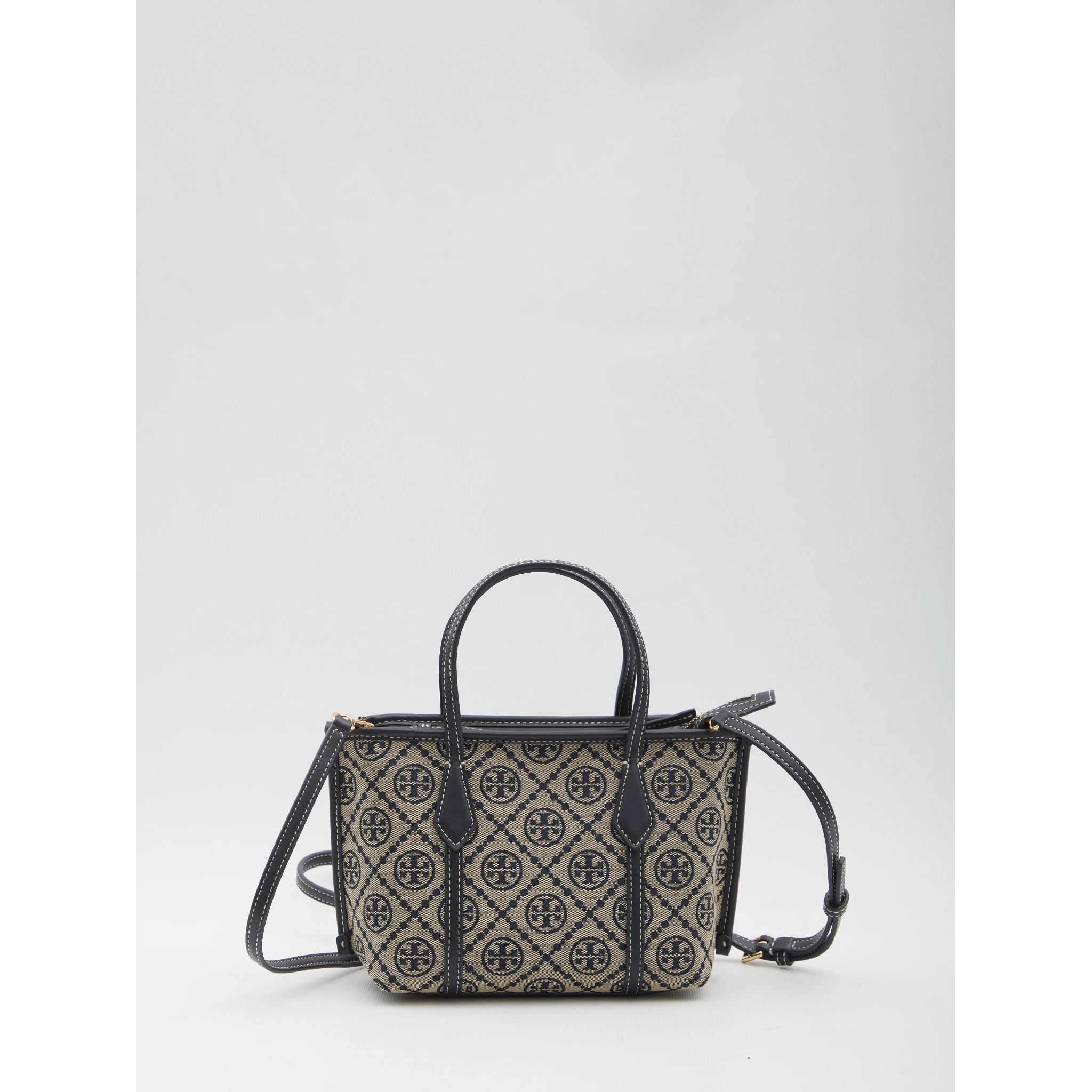 Perry T Monogram shopping mini bag