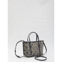 Perry T Monogram shopping mini bag