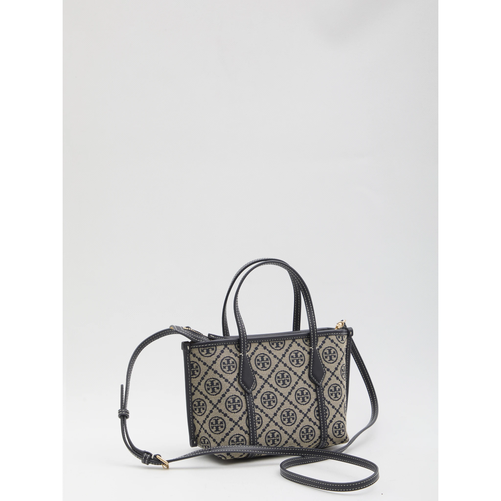 Perry T Monogram shopping mini bag