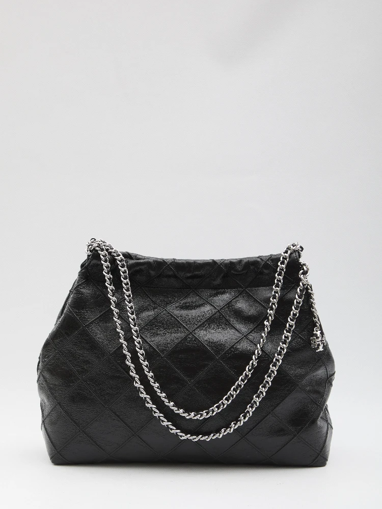 Fleming Hobo bag with aged effect