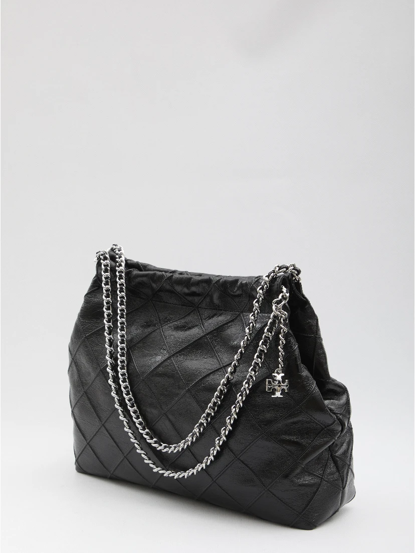 Fleming Hobo bag with aged effect