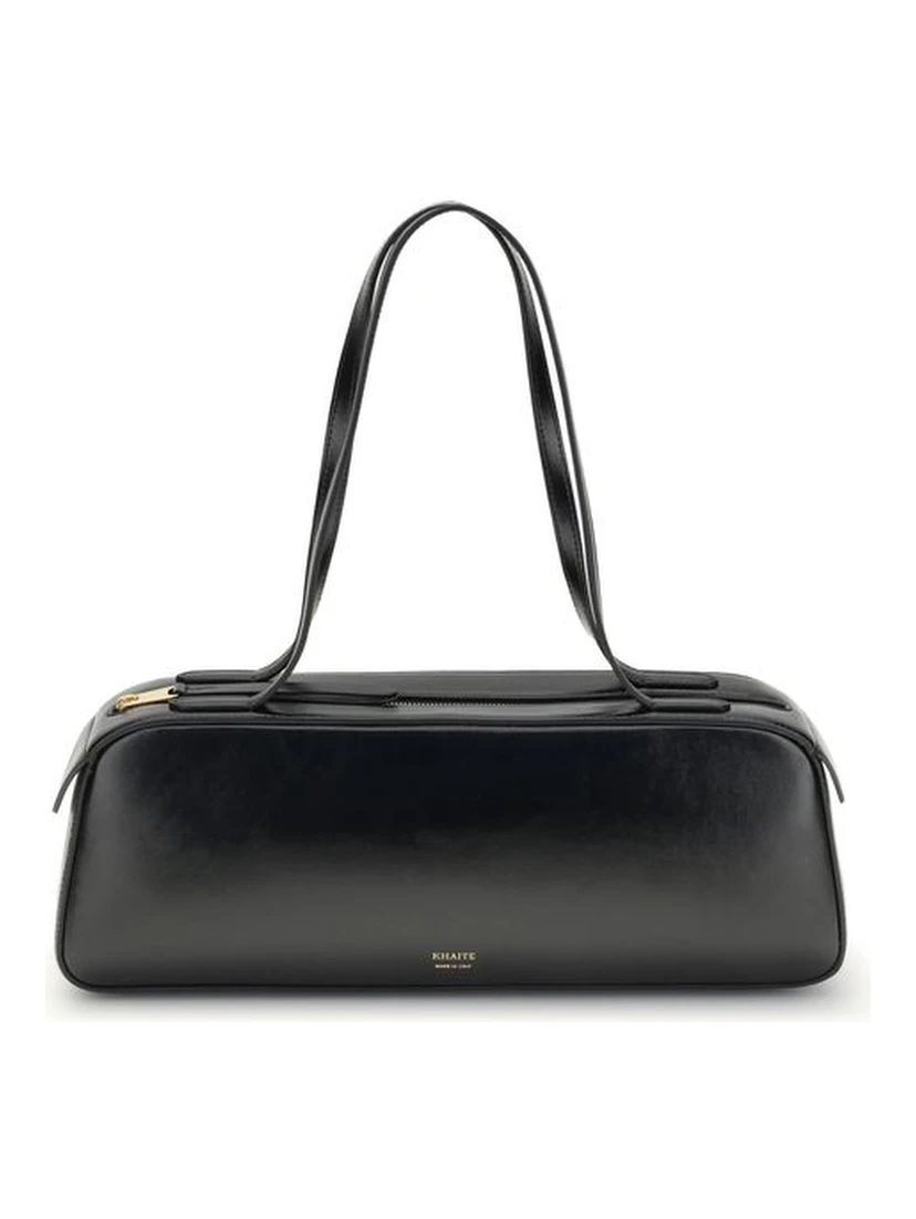Black Calf Leather Bos Taurus Shoulder Bag