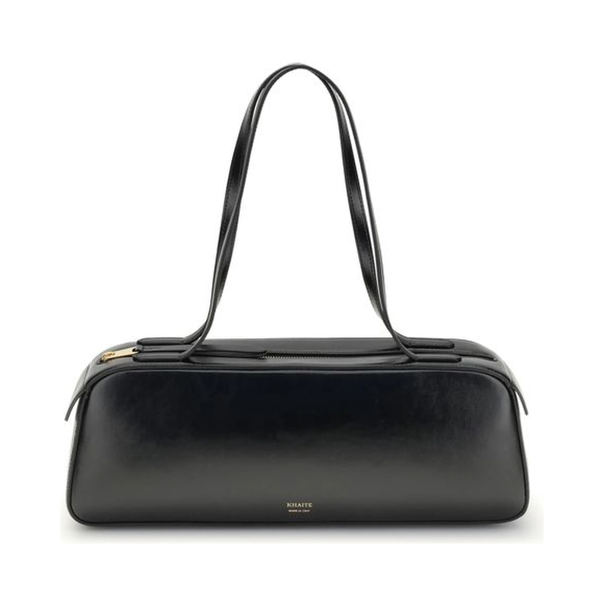 Black Calf Leather Bos Taurus Shoulder Bag