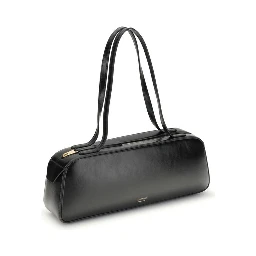 Black Calf Leather Bos Taurus Shoulder Bag
