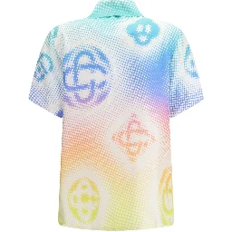 Multicolor Silk Shortsleeve Shirt