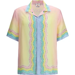 Multicolor Silk Pattern Shirt