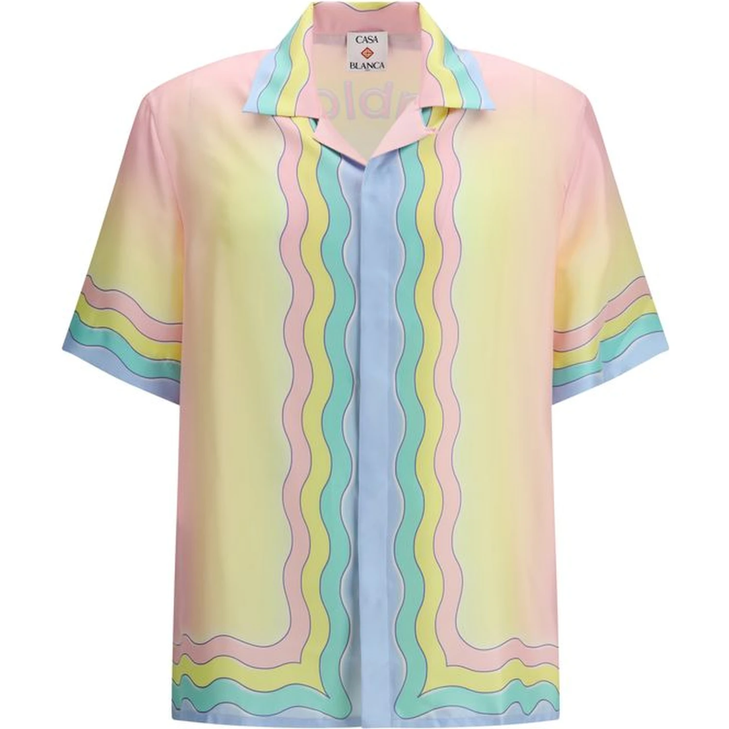 Multicolor Silk Pattern Shirt