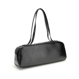 Black Calf Leather Bos Taurus Shoulder Bag