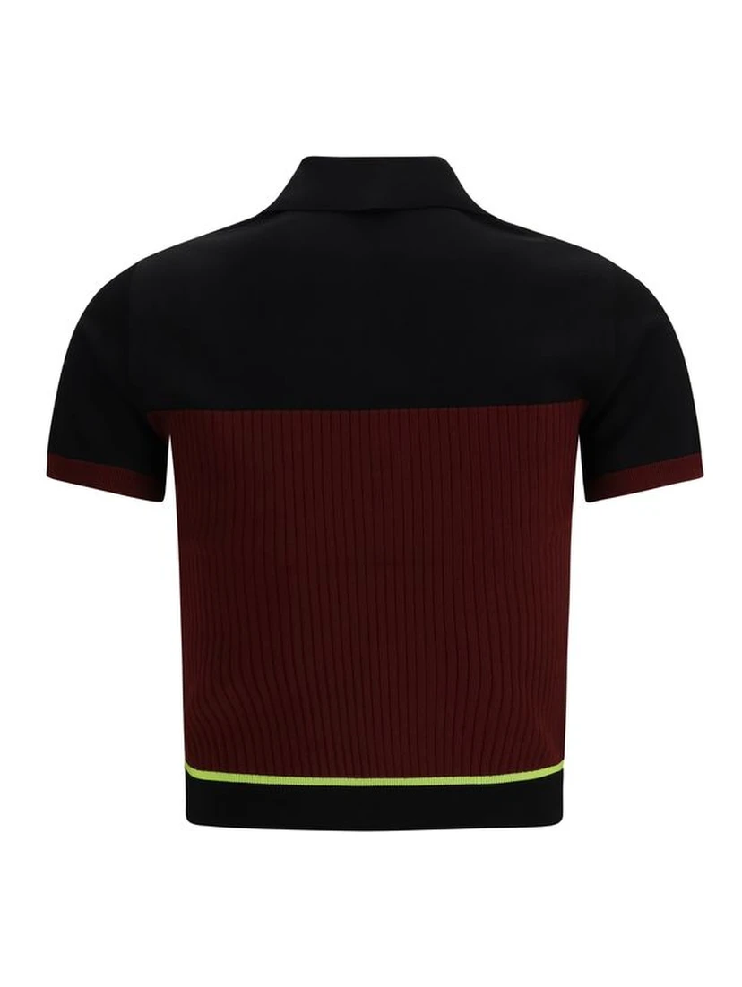 Multicolor Viscose Polo Shirt