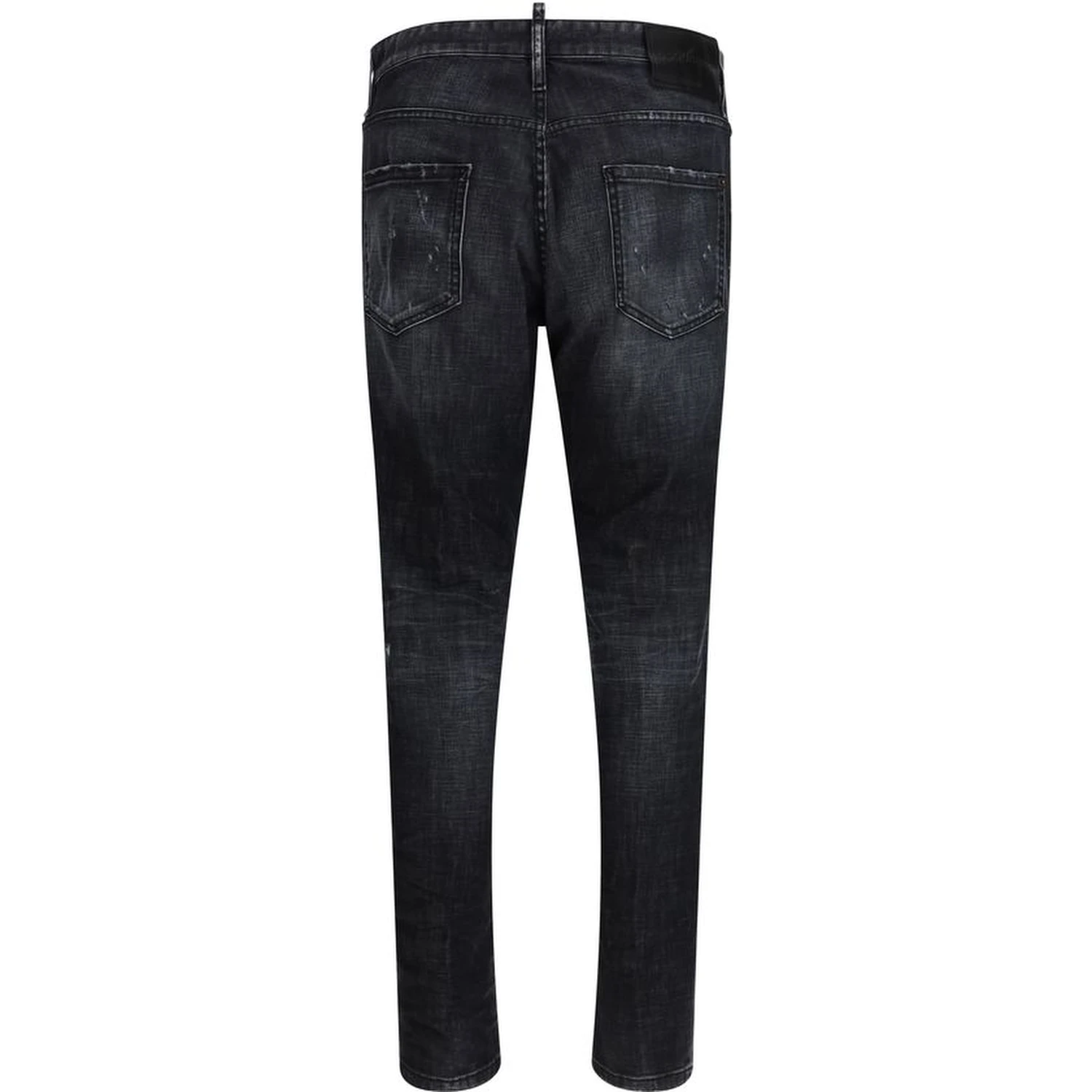 Black Cotton Jeans Denim