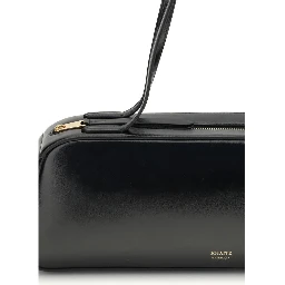 Black Calf Leather Bos Taurus Shoulder Bag