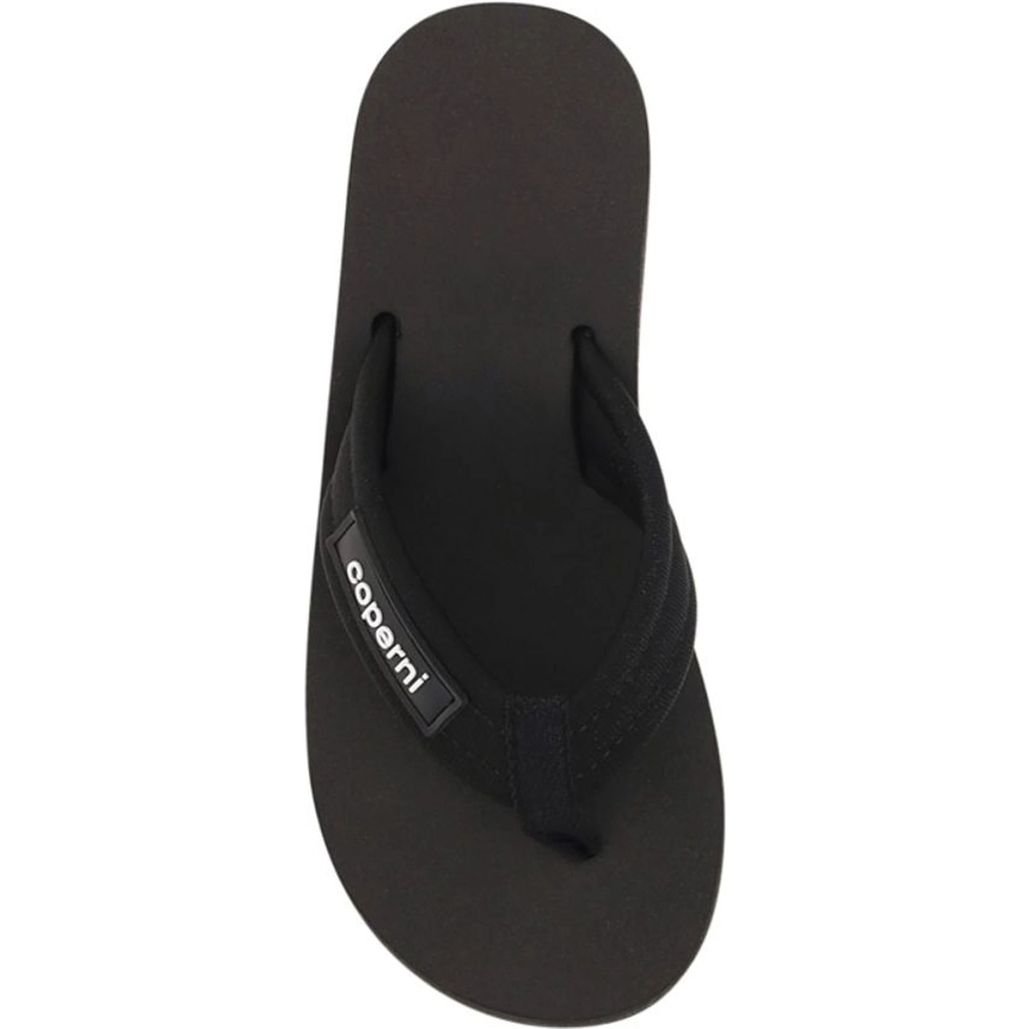 Black Polyamide Platform Sandals