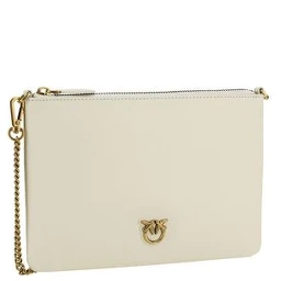 Cream Calf Leather Bos Taurus Shoulder Bag