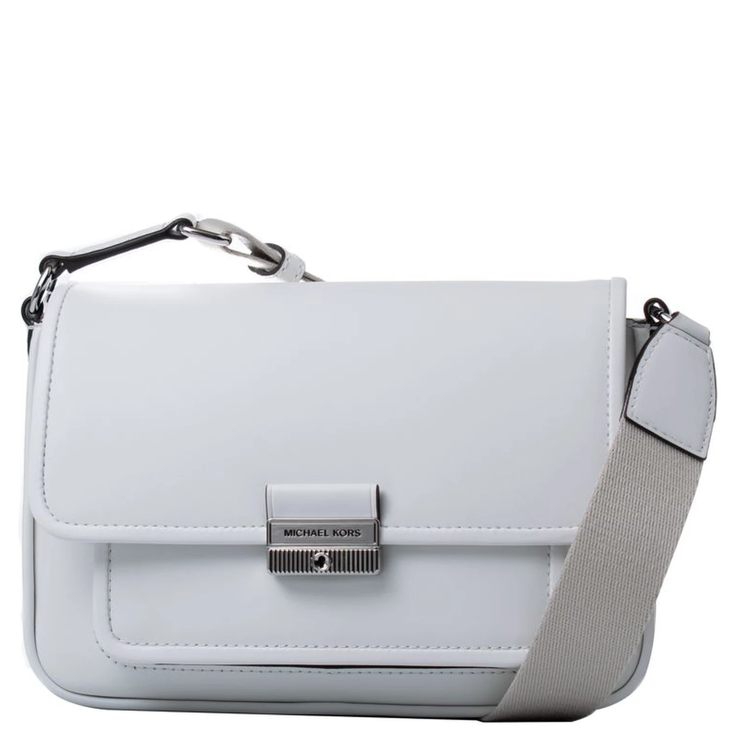White Leather Shoulder Bag
