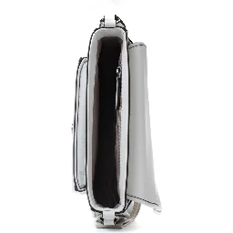 White Leather Shoulder Bag