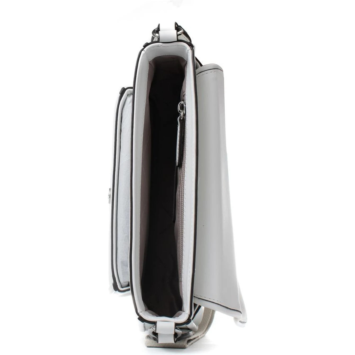 White Leather Shoulder Bag