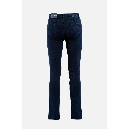 Blue Cotton Slim Fit Jeans