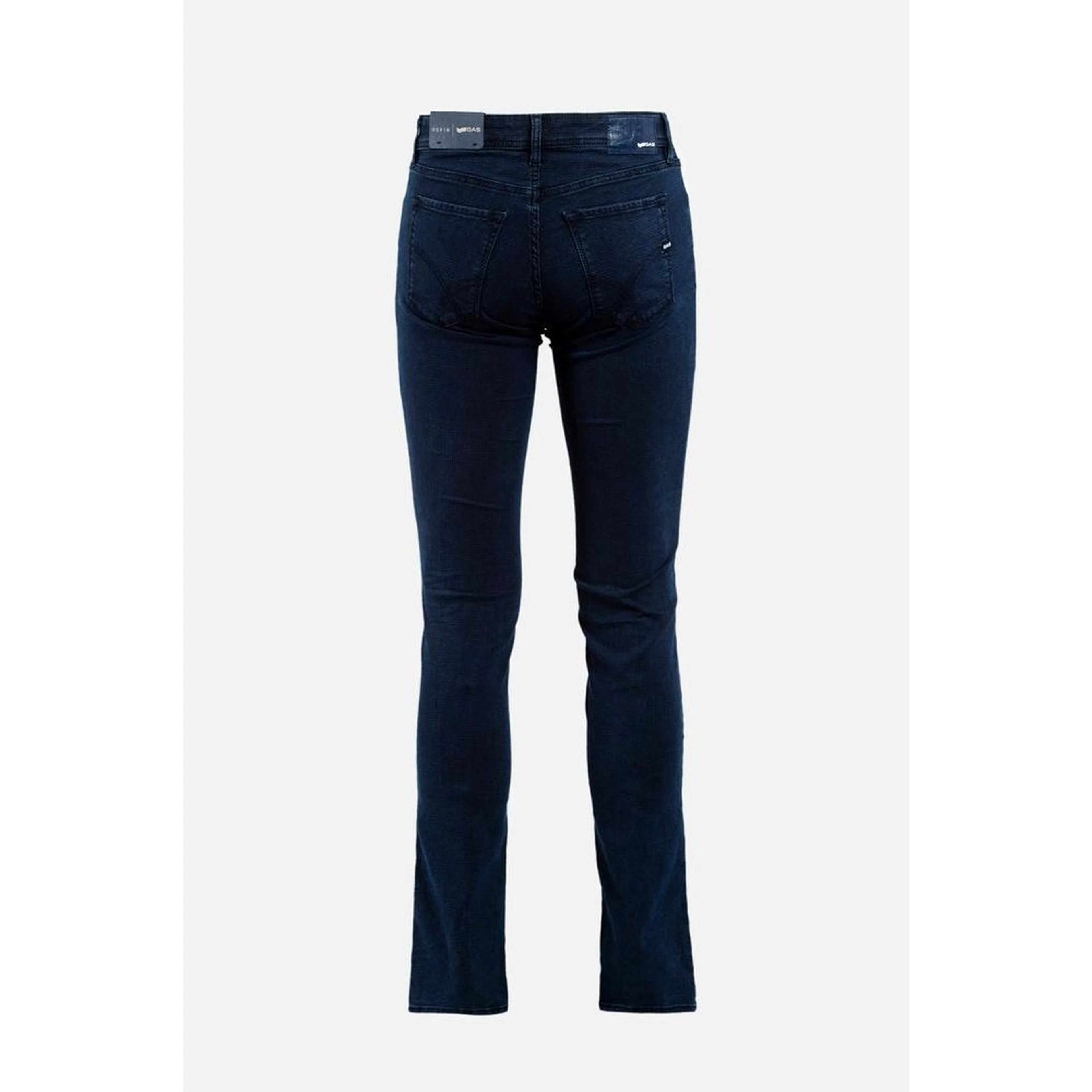 Blue Cotton Slim Fit Jeans