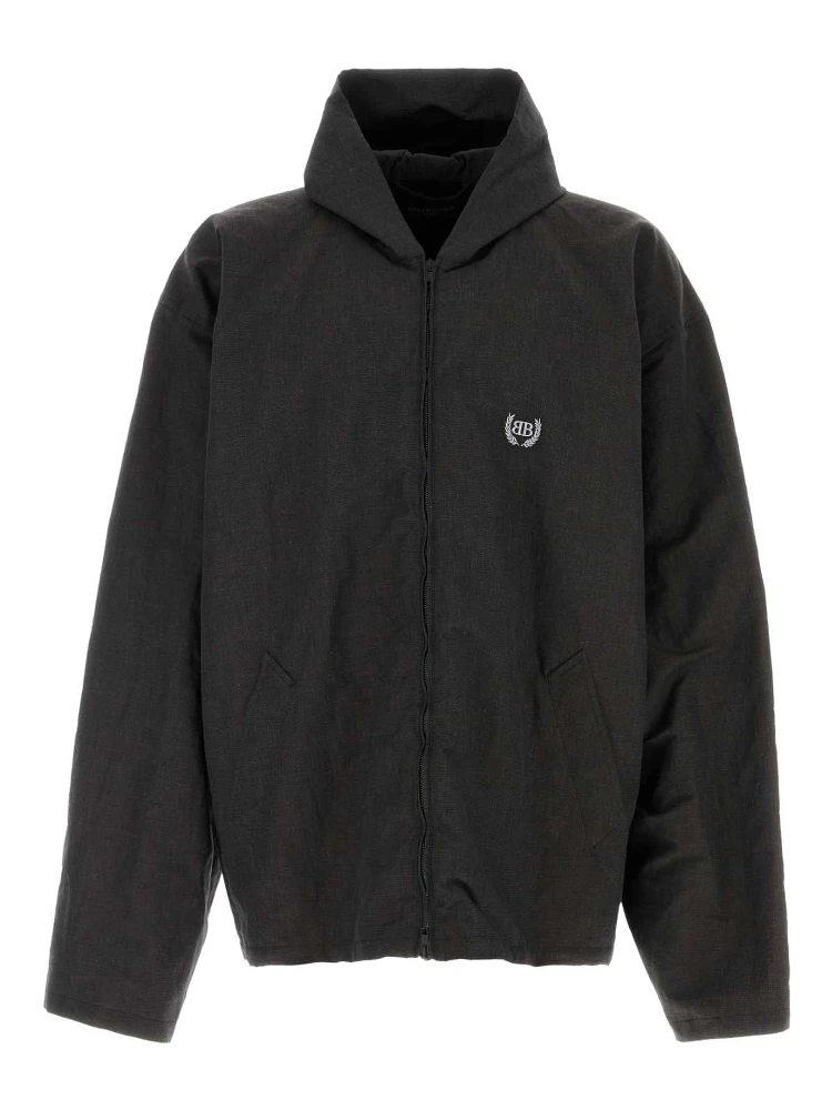 Hooded Zip-Up Jacket