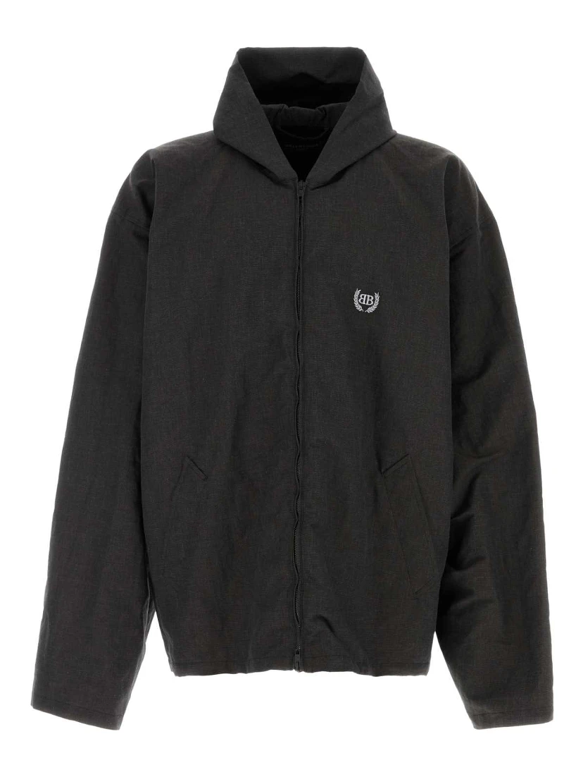 Hooded Zip-Up Jacket