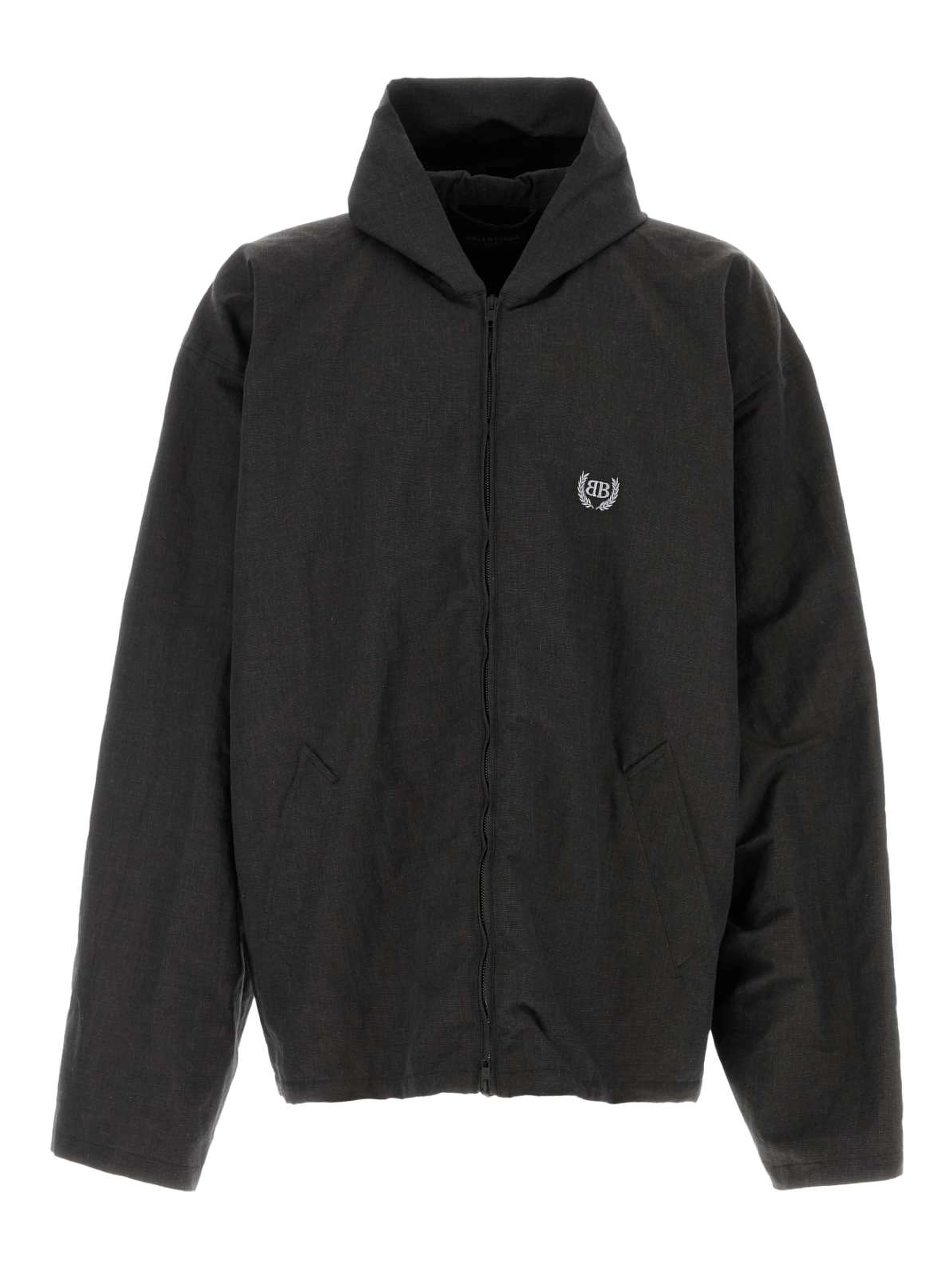 Hooded Zip-Up Jacket