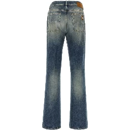 SLASHED BOOT CUT JEAN