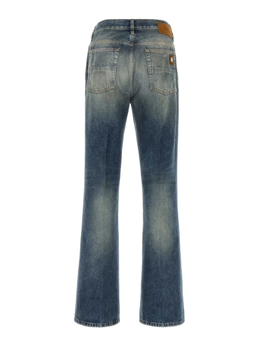 SLASHED BOOT CUT JEAN