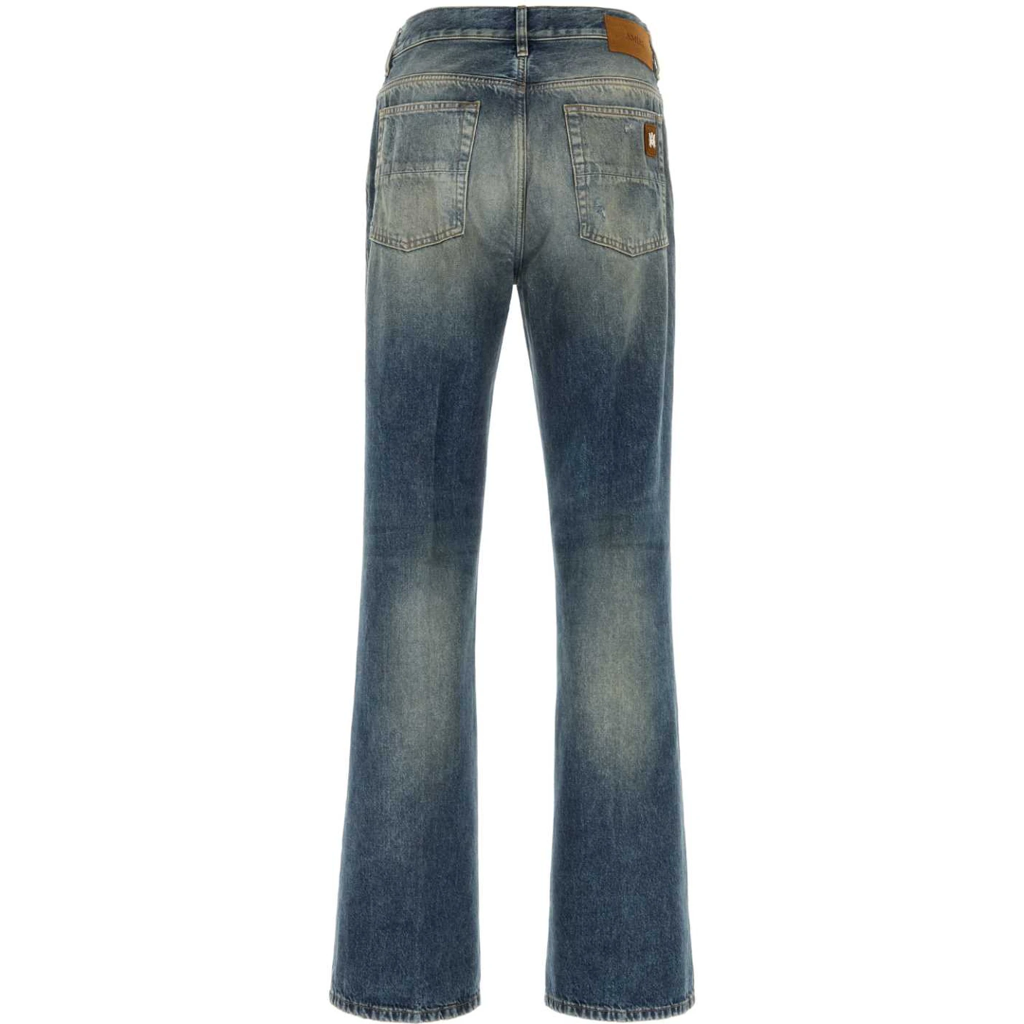 SLASHED BOOT CUT JEAN