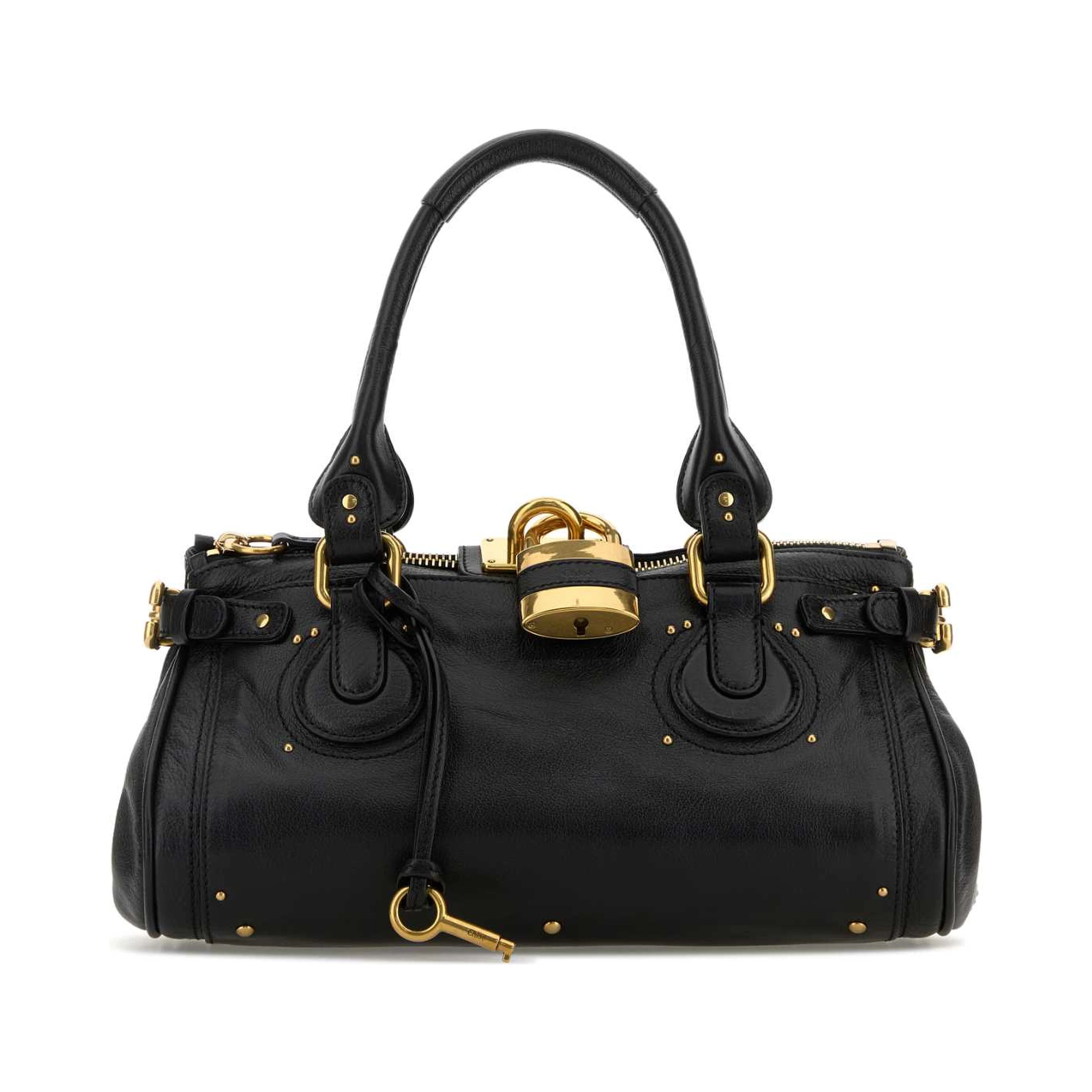 Chloe Black Paddington leather shoulder bag