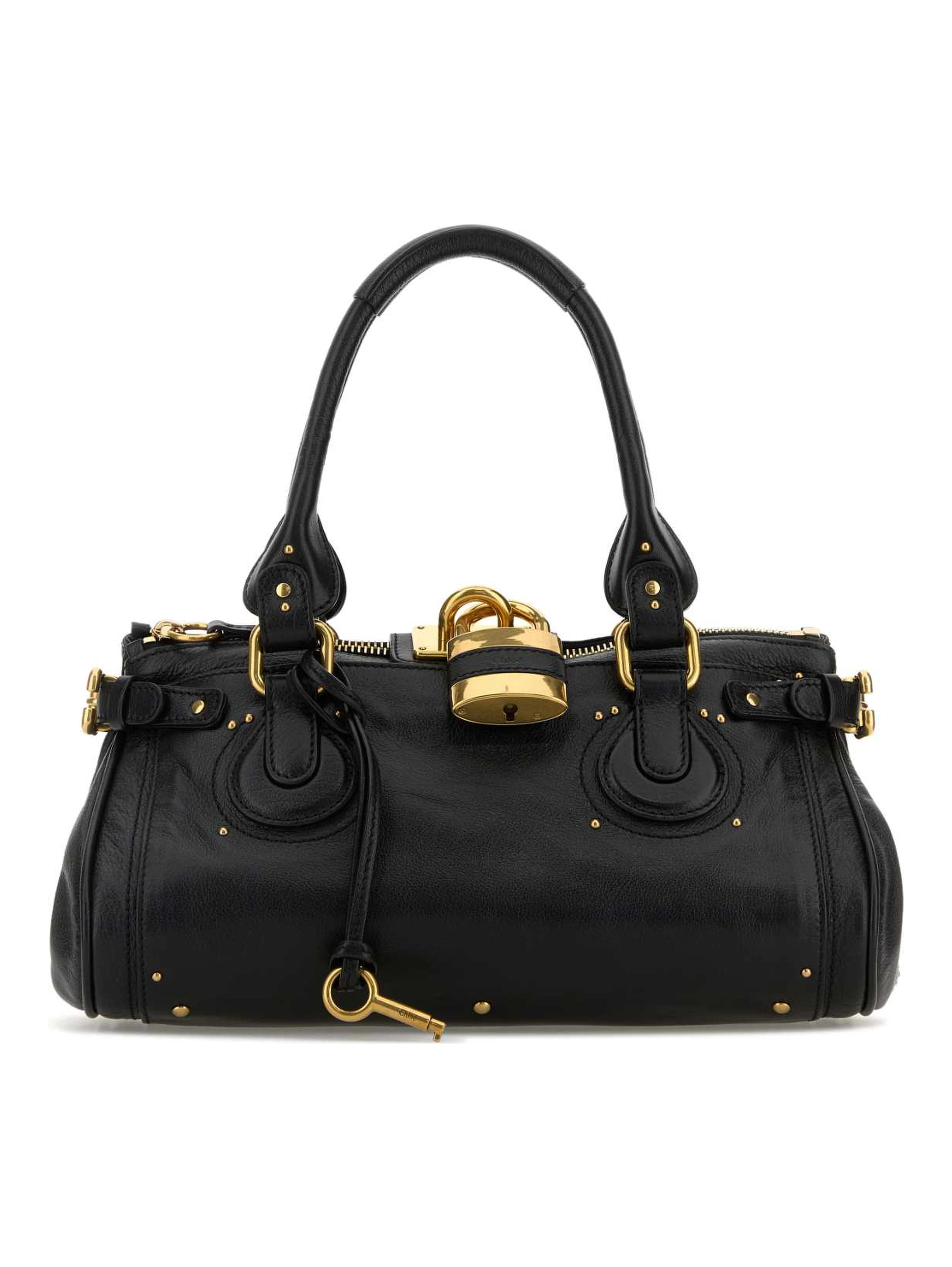 Chloe Black Paddington leather shoulder bag