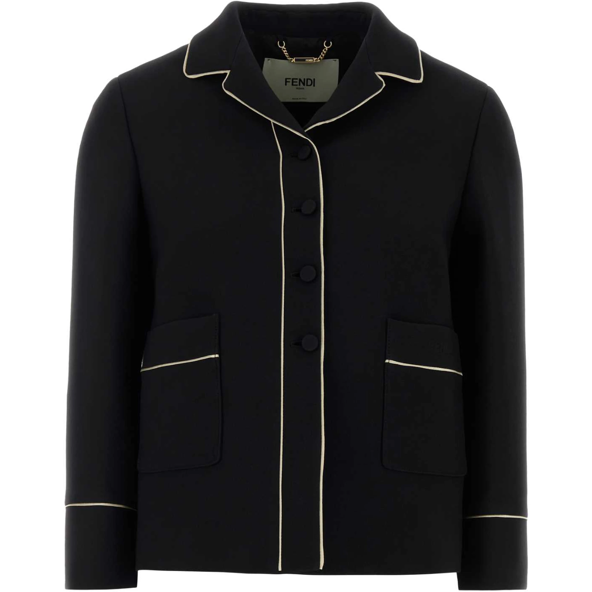 BLOUSON WOOL SILK