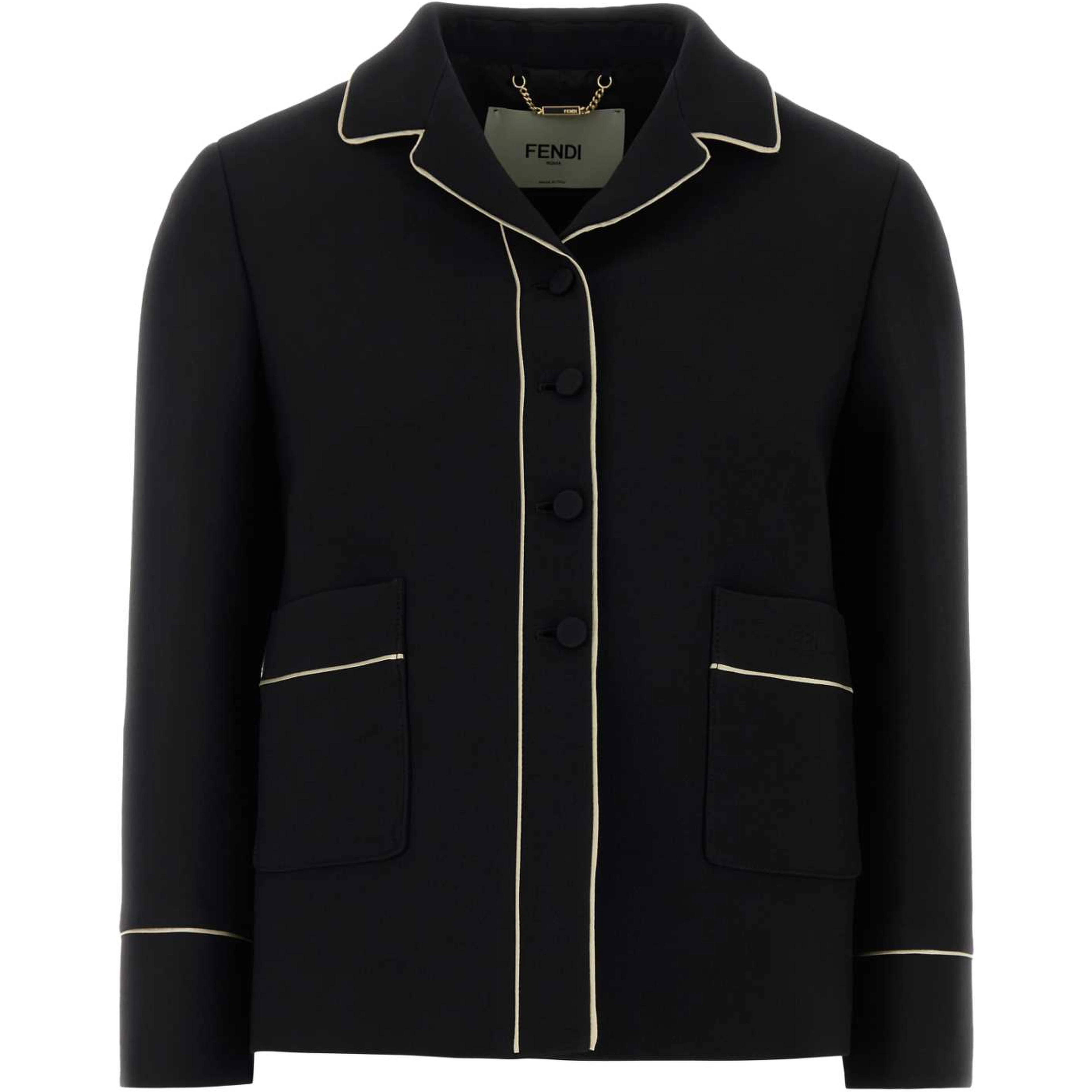 BLOUSON WOOL SILK